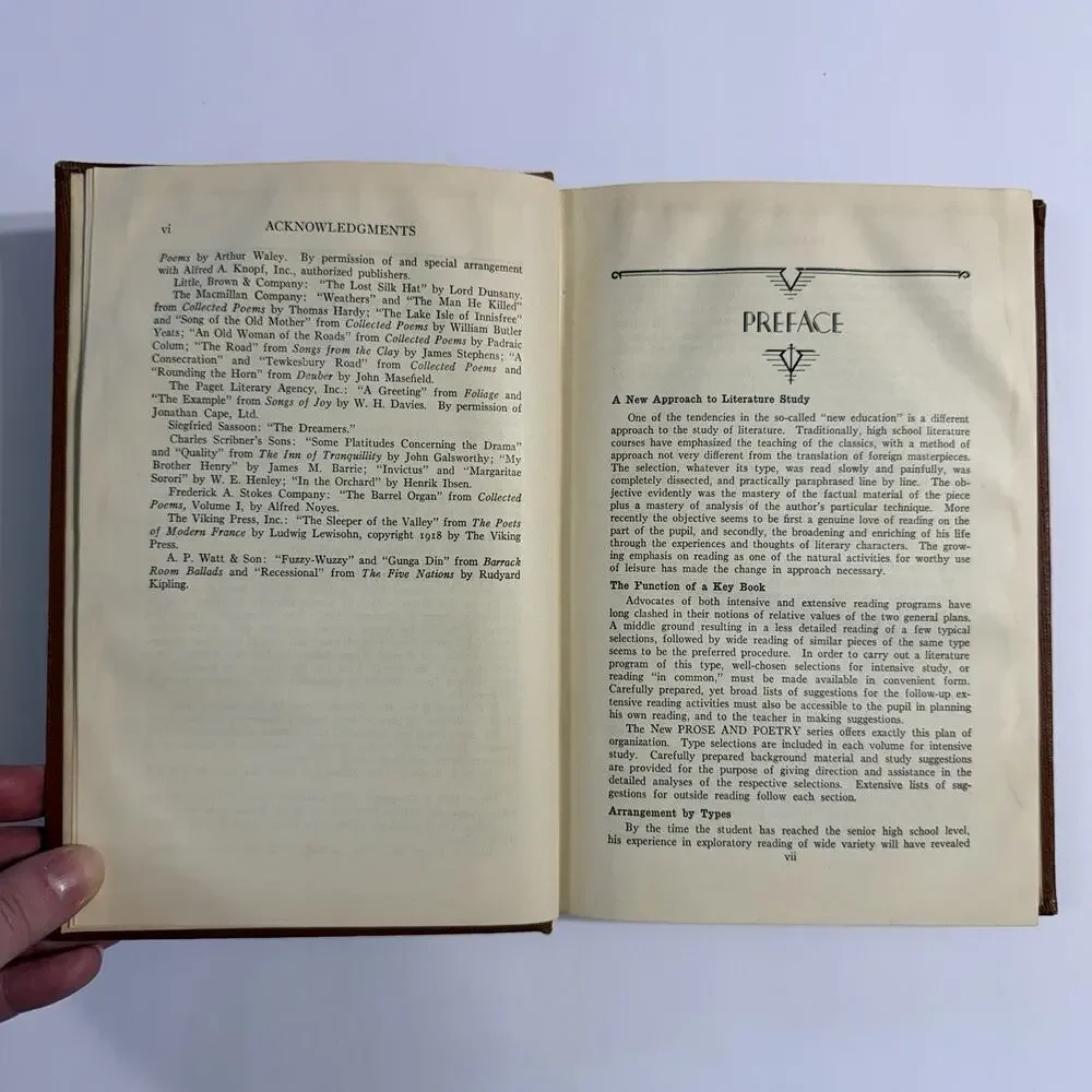 Prose and Poetry Of England Including History Of English Literature McGraw 1935